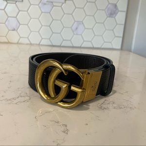 ✨REVERSIBLE GUCCI BELT: BLACK AND BROWN LEATHER ✨